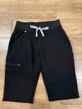 High Waisted Black Figs Zamora Jogger Scrub Pants XS